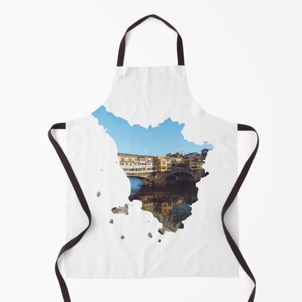 Item preview, Tuscany Map Ponte Vecchio Florence Bridge Silhouette V2 designed and sold by Maroan93.
