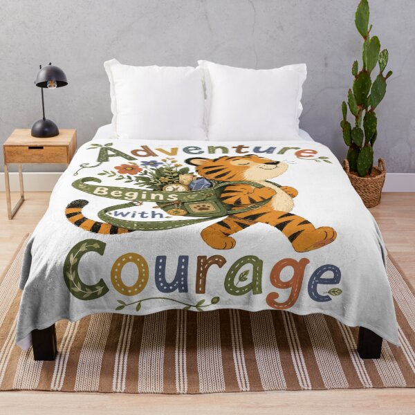 Item preview, Stripe Scout - Cute Tiger designed and sold by bapupa.