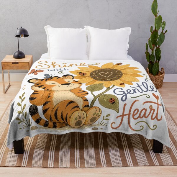 Item preview, Sunny Stripes - Cute Tiger designed and sold by bapupa.
