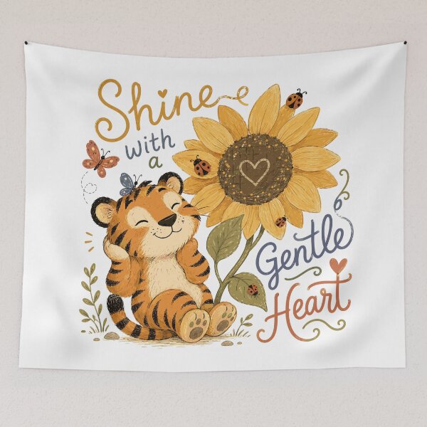 Item preview, Sunny Stripes - Cute Tiger designed and sold by bapupa.