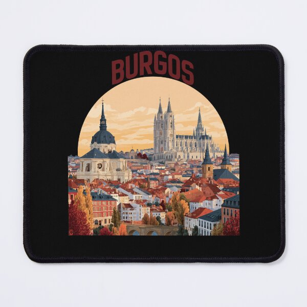 Item preview, Burgos Spain City Panorama designed and sold by DRABaBdesign.