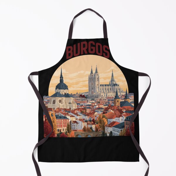 Item preview, Burgos Spain City Panorama designed and sold by DRABaBdesign.