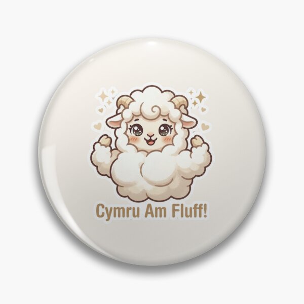 Item preview, Cymru Am Fluff – Cute Welsh Sheep Kawaii designed and sold by Cerys-GS.
