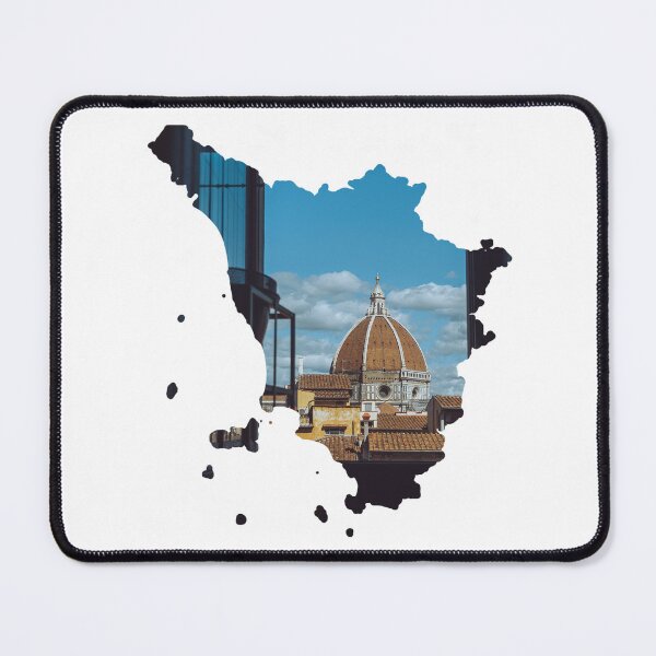 Item preview, Tuscany Map Florence Duomo Window View Architecture Silhouette designed and sold by Maroan93.