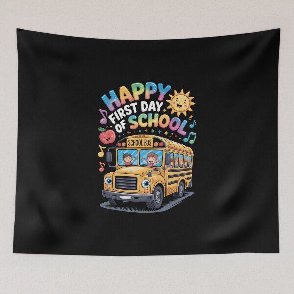 Item preview, HAPPY FIRST DAY OF SCHOOL designed and sold by jkrphoto.