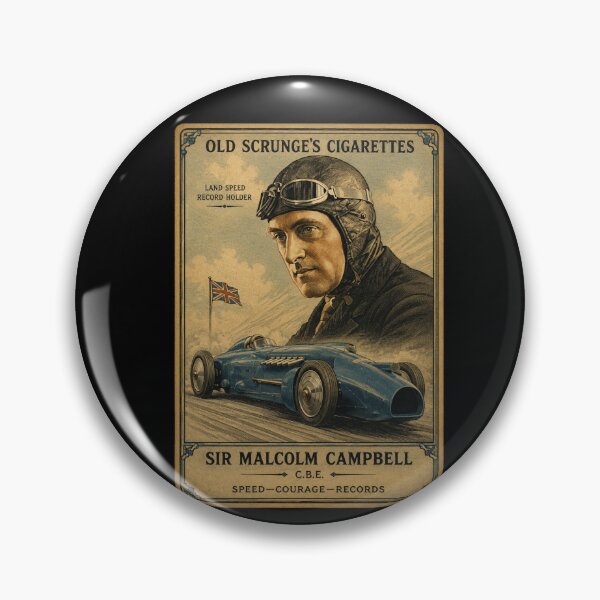 Item preview, Sir Malcolm Campbell - Trading Card designed and sold by halibutgoatramb.
