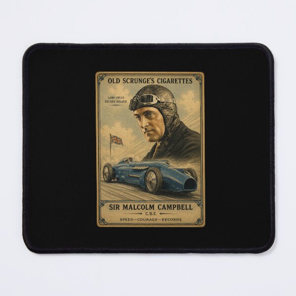 Item preview, Sir Malcolm Campbell - Trading Card designed and sold by halibutgoatramb.