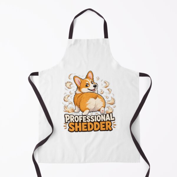 Item preview, Professional Shedder Funny Corgi Dog Quote designed and sold by Kaikab007.