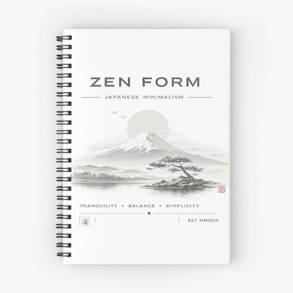 Item preview, ZEN FORM | Japanese Minimalism Landscape Graphic designed and sold by CreativeCook.