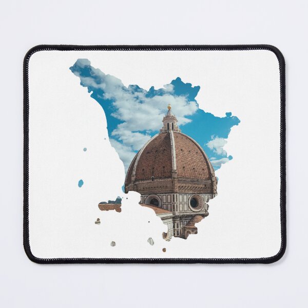 Item preview, Tuscany Map Florence Duomo Window View Architecture Silhouette V2 designed and sold by Maroan93.