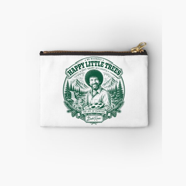 Item preview, Happy Little Trees Vintage Bob Ross Engraving Nature Art designed and sold by karamram.