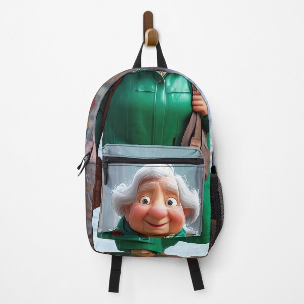 Item preview, Old Fart walking through the town wearing waterproofs in the rain designed and sold by Colin Bentham.