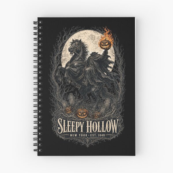 Item preview, Gothic Sleepy Hollow Spooky Pumpkin Bookish Halloween designed and sold by Judestudio.