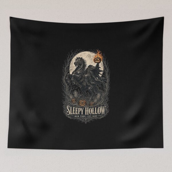 Item preview, Gothic Sleepy Hollow Spooky Pumpkin Bookish Halloween designed and sold by Judestudio.
