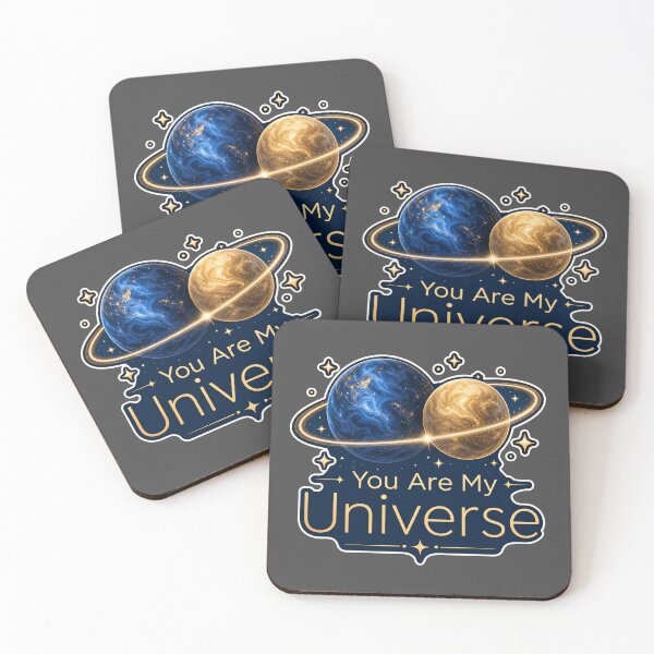 Item preview, You Are My Universe Celestial Planet Love Sticker designed and sold by Aliplus+.