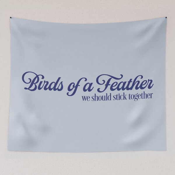 Item preview, Birds of a Feather (We should stick together) designed and sold by moonna designs.