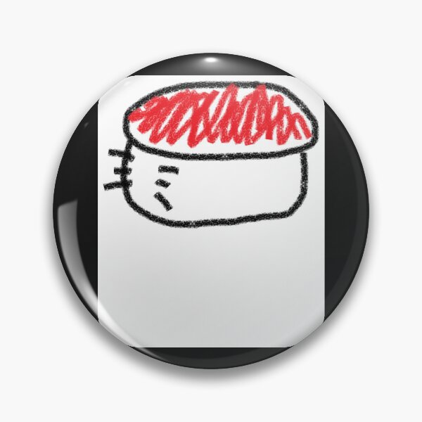 Item preview, Minimalist Red Topping Block designed and sold by sushimagnetix.