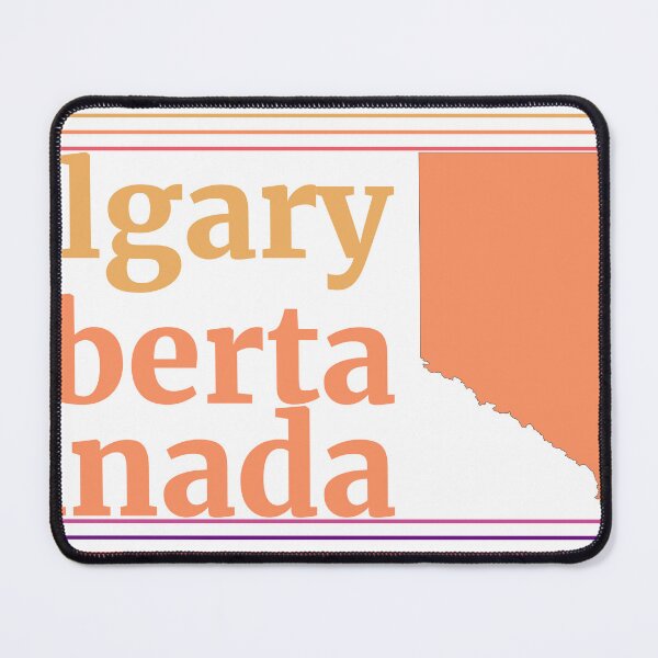 Item preview, Calgary Alberta Canada City Marked On Map designed and sold by TheIconSmith.