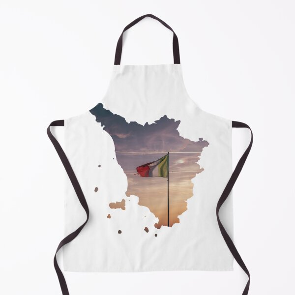 Item preview, Tuscany Map Italian Flag Sunset Sky Silhouette designed and sold by Maroan93.