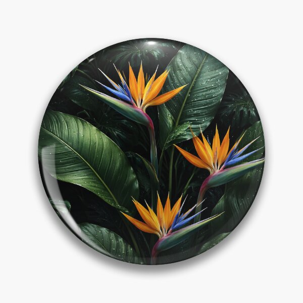Item preview, Dark Tropical Bird of Paradise designed and sold by EcologicoolShp.