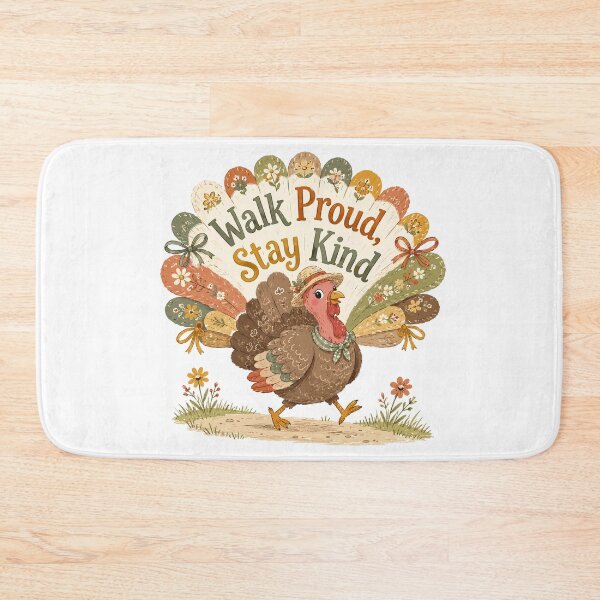 Item preview, Feather Parade - Cute Turkey designed and sold by bapupa.