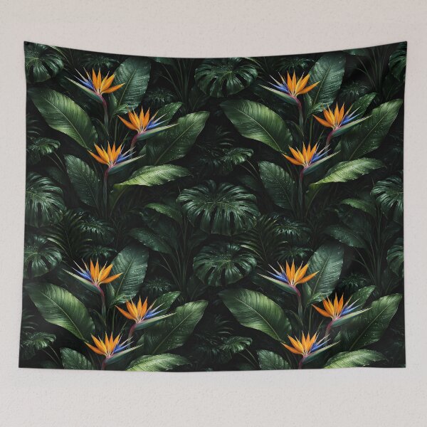 Item preview, Dark Tropical Bird of Paradise designed and sold by EcologicoolShp.