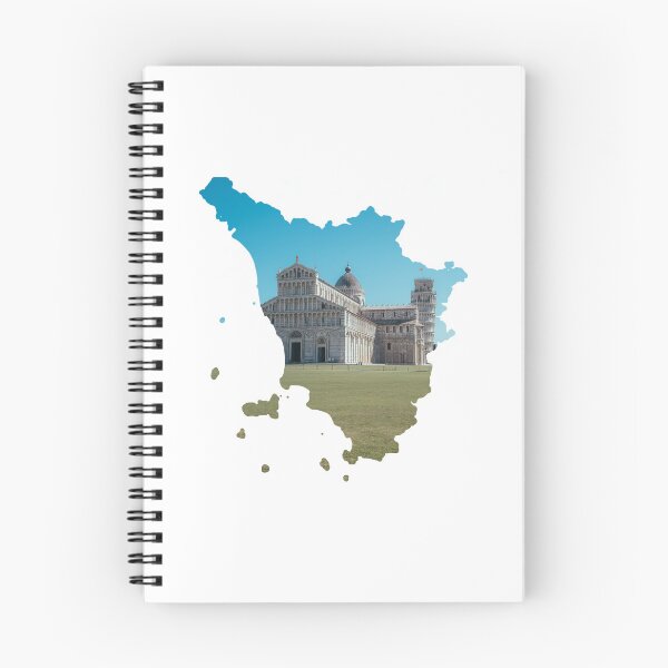 Item preview, Tuscany Map Pisa Cathedral Leaning Tower Architecture Silhouette designed and sold by Maroan93.