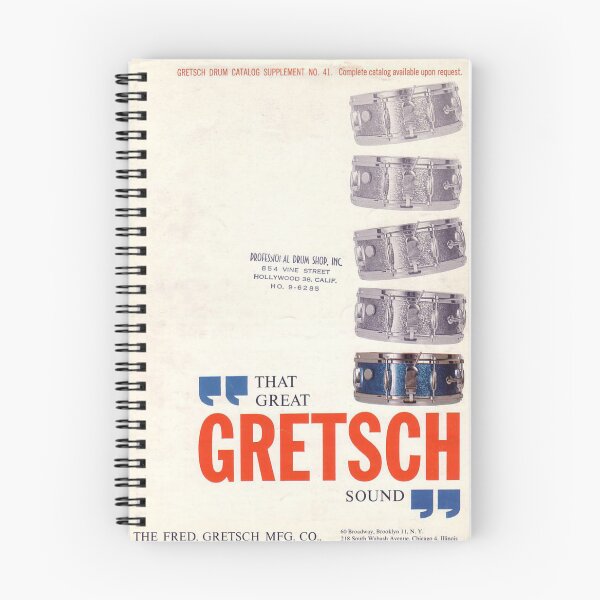 Item preview, vintage gretsch design designed and sold by mwdrum.