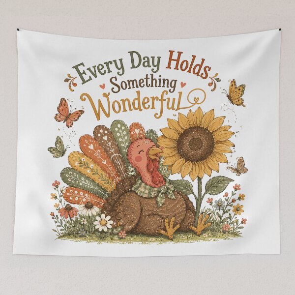 Item preview, Meadow Majesty - Cute Turkey designed and sold by bapupa.