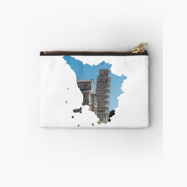 Item preview, Tuscany Map Leaning Tower of Pisa Close Up Architecture Silhouette designed and sold by Maroan93.