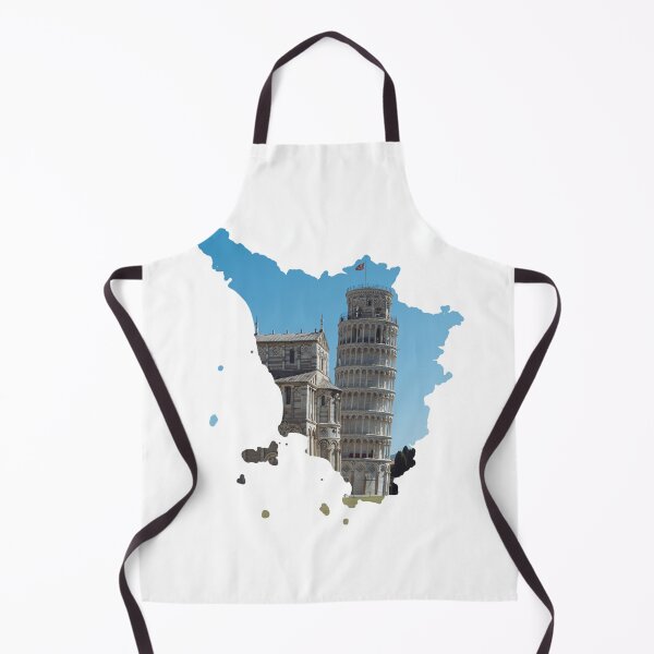 Item preview, Tuscany Map Leaning Tower of Pisa Close Up Architecture Silhouette designed and sold by Maroan93.