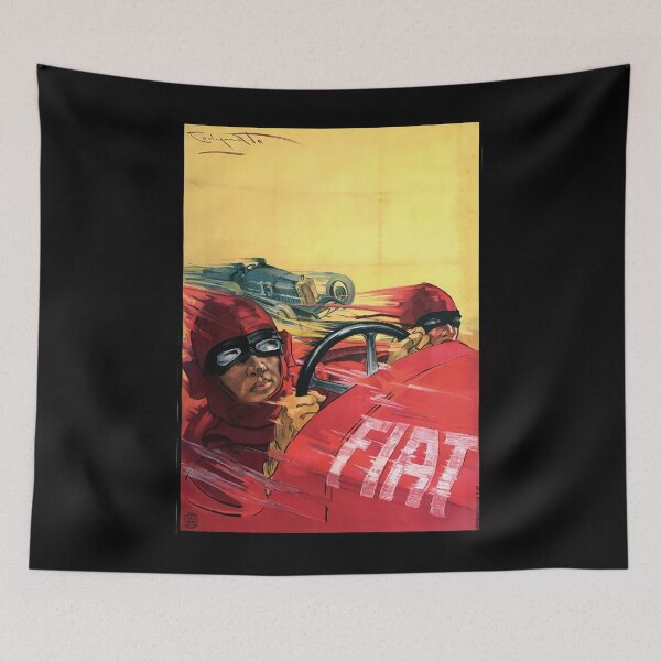 Item preview, Fiat ad by Plinio Codognato, 1923 designed and sold by Matthew Kinnersly.