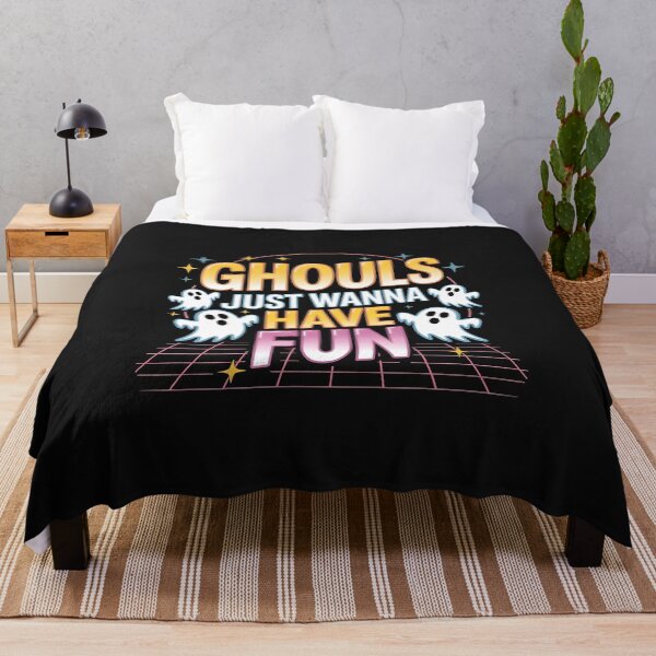 Item preview, Ghouls Just Wanna Have Fun – Retro Halloween Ghost Design designed and sold by Jollys-ArtShop.