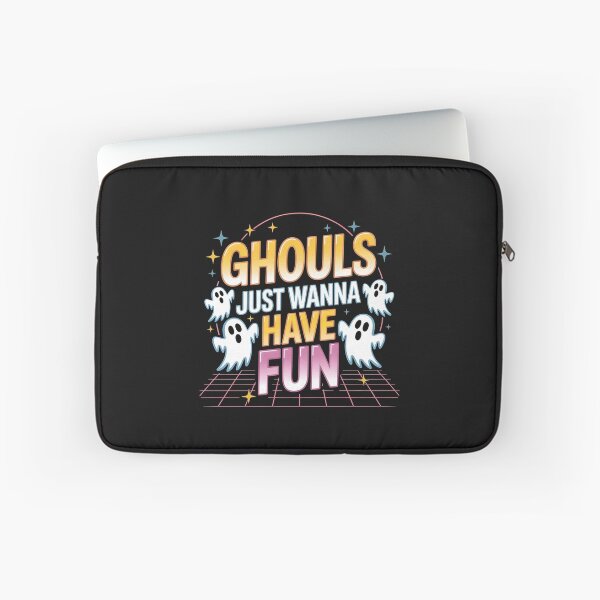 Item preview, Ghouls Just Wanna Have Fun – Retro Halloween Ghost Design designed and sold by Jollys-ArtShop.