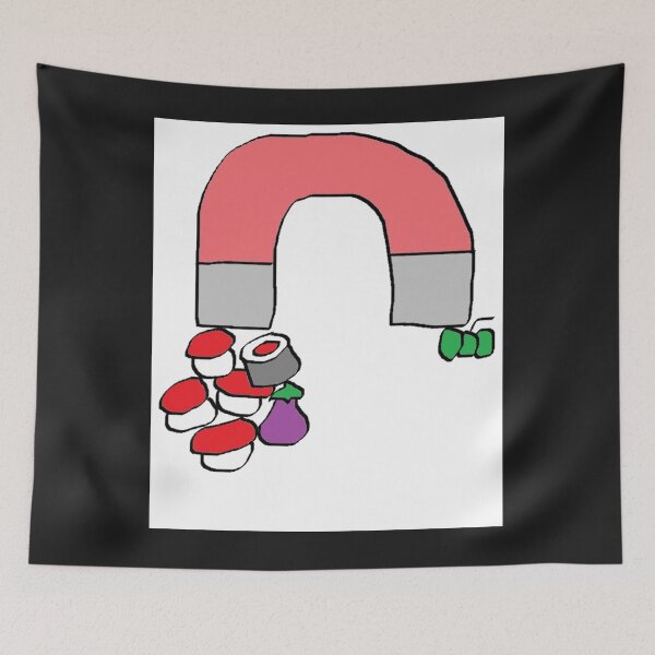 Item preview, Giant Magnet Attracting Food designed and sold by sushimagnetix.