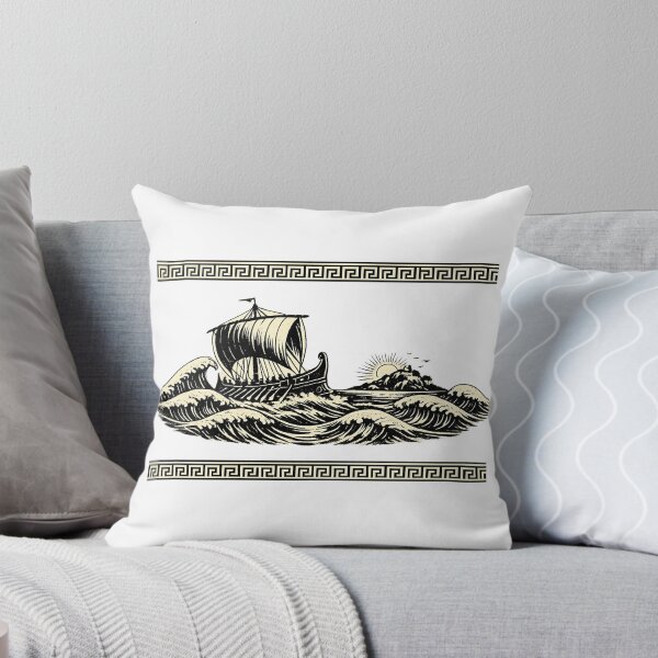 Item preview, Odyssey Across the Wine-Dark Sea – Vintage Greek Voyage designed and sold by ChicClicker.