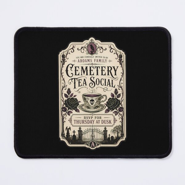 Item preview, Addams Family Cemetery Tea Social Invitation designed and sold by agearb.