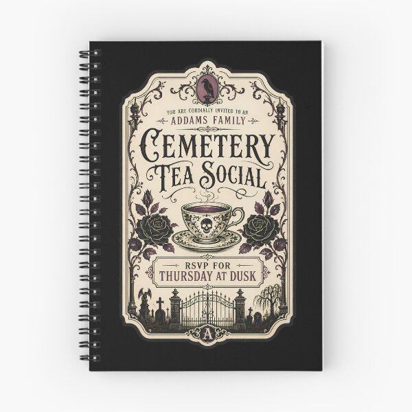 Item preview, Addams Family Cemetery Tea Social Invitation designed and sold by agearb.