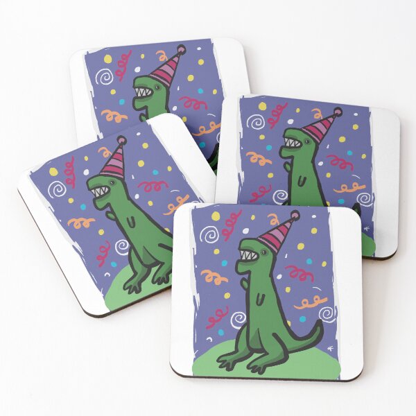 Item preview, Party dinosaur designed and sold by SombreroDoodles.