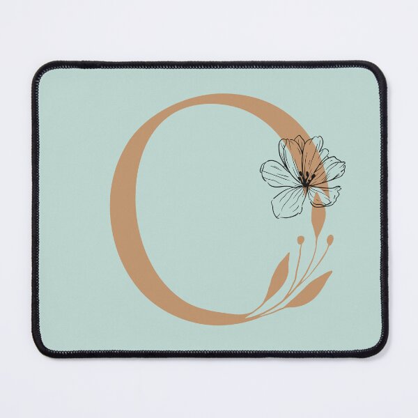 Item preview, Floral Monogram Letter o Sticker | Elegant Botanical Initial o designed and sold by Mia-sanocean.