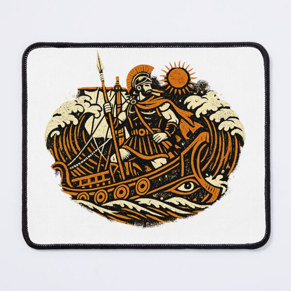 Item preview, Odysseus Before the Storm – Vintage Greek Epic designed and sold by ChicClicker.