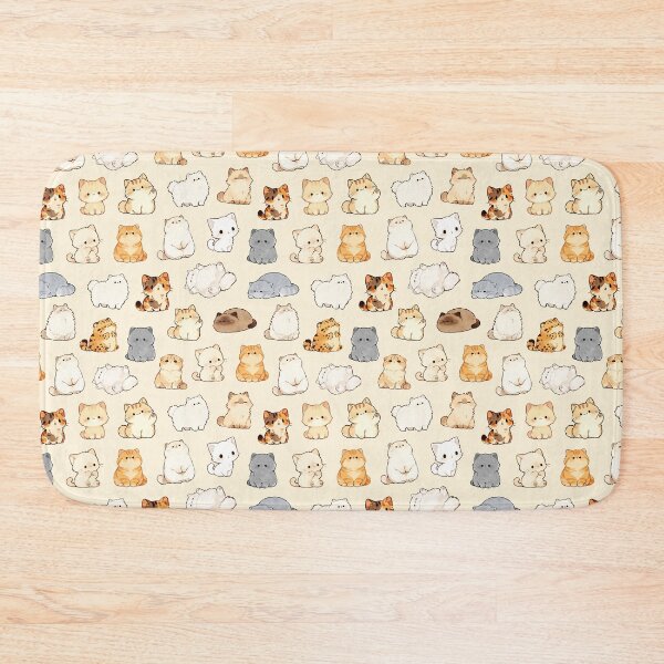 Item preview, Cute Kawaii Cat Pattern Illustration designed and sold by jianina-alondra.