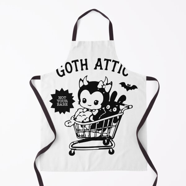 Item preview, Not Your Babe | Pastel Goth Devil Girl | Kawaii Gothic Art | Goth Attic designed and sold by gothattic.