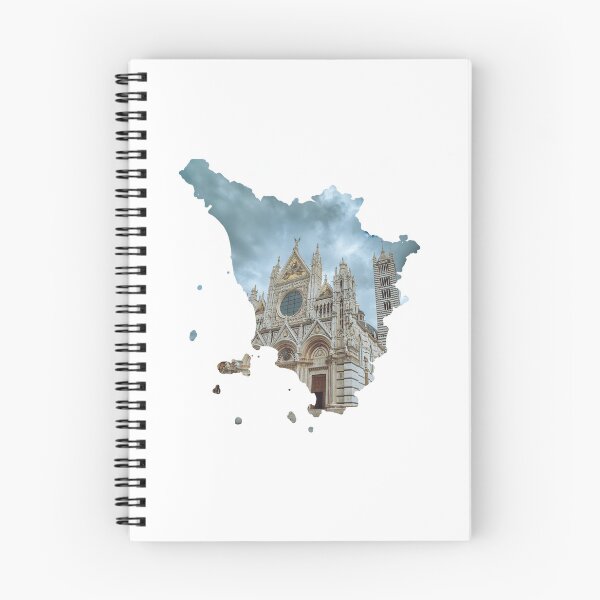 Item preview, Tuscany Map Siena Cathedral Architecture Silhouette designed and sold by Maroan93.