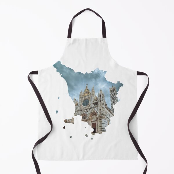 Item preview, Tuscany Map Siena Cathedral Architecture Silhouette designed and sold by Maroan93.