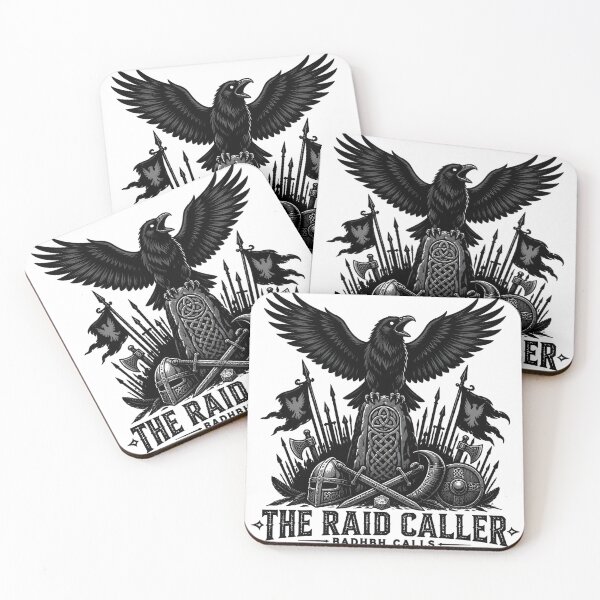 Item preview, The Raid Caller Badhbh Calls D20 Celtic Raven designed and sold by BadhbhLoot.