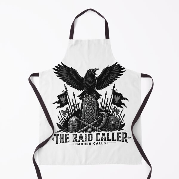 Item preview, The Raid Caller Badhbh Calls D20 Celtic Raven designed and sold by BadhbhLoot.