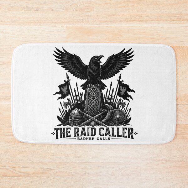 Item preview, The Raid Caller Badhbh Calls D20 Celtic Raven designed and sold by BadhbhLoot.