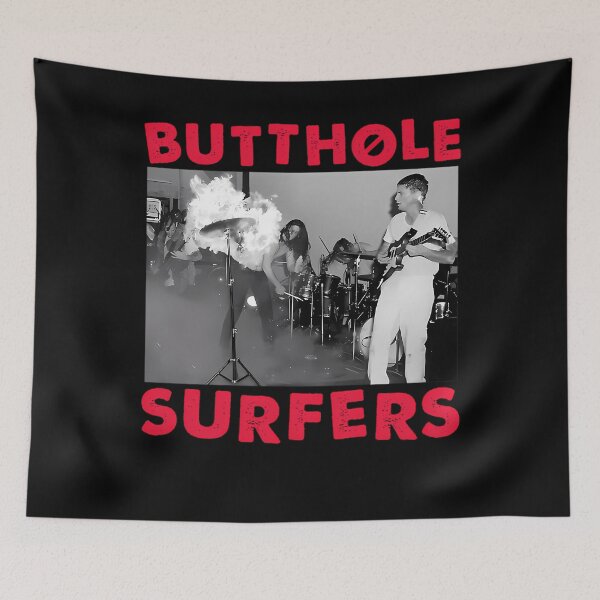 Item preview, Butthole Surfers Rock Band Teenage 90S Vintage designed and sold by AnalogAnxiety.