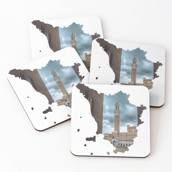 Item preview, Mapa de Toscana Torre del Mangia Siena Arquitectura Silueta designed and sold by Maroan93.